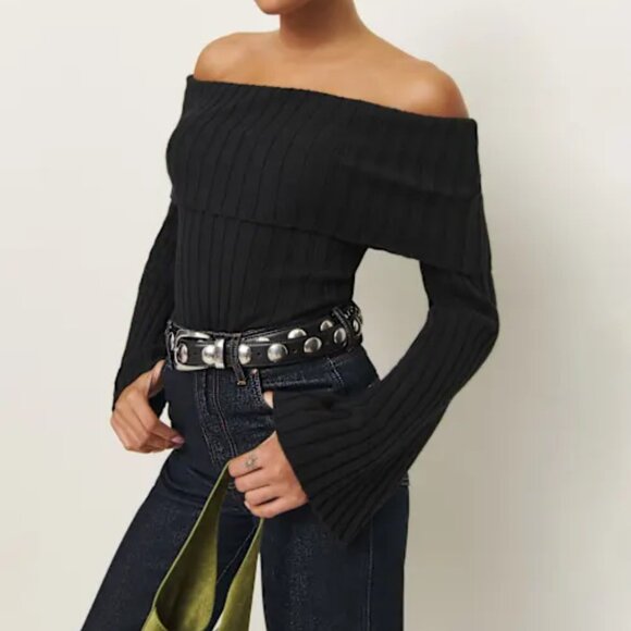 Reformation Lana Cashmere Blend Sweater - Picture 1 of 3